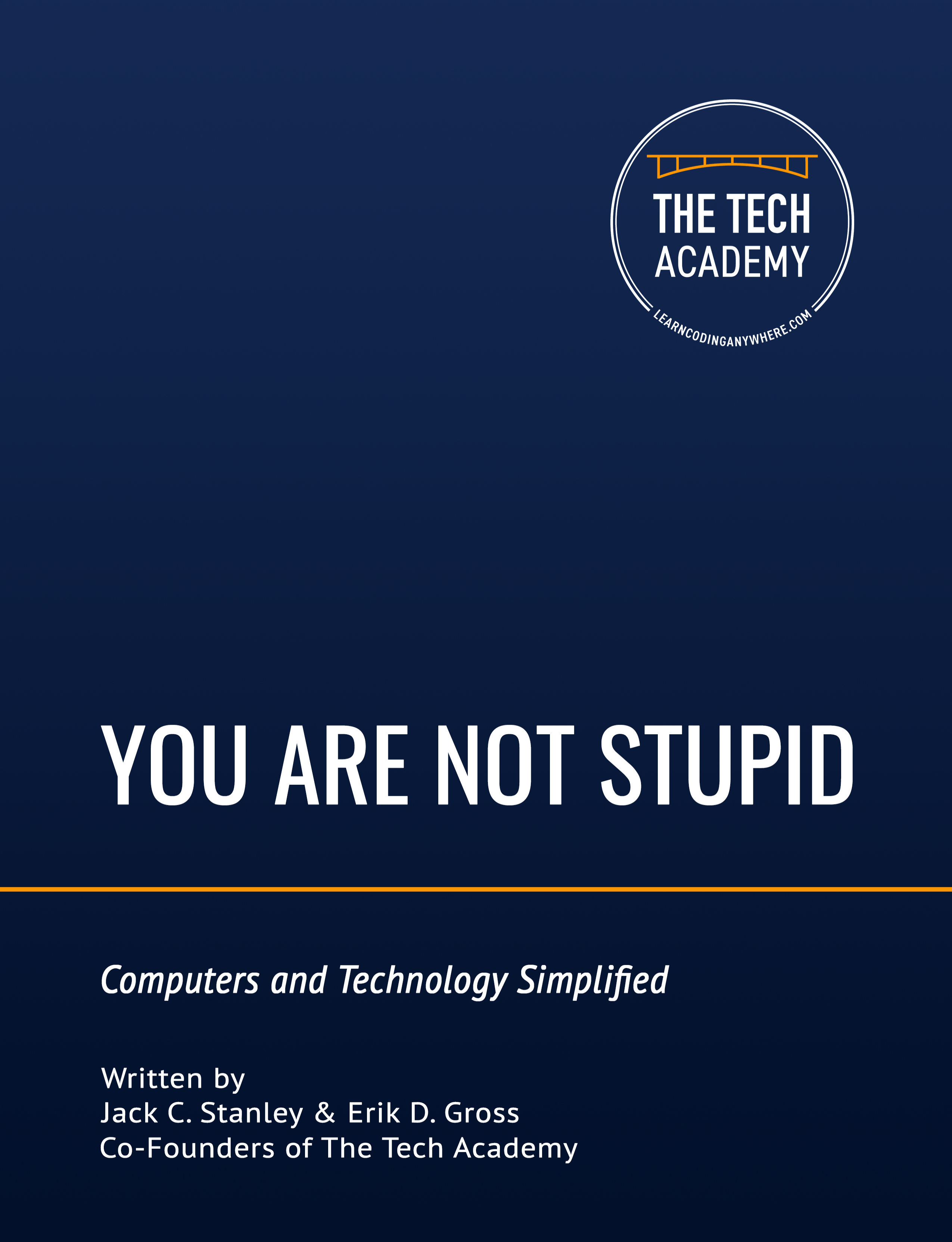 Cover of the book You Are Not Stupid by The Tech Academy
